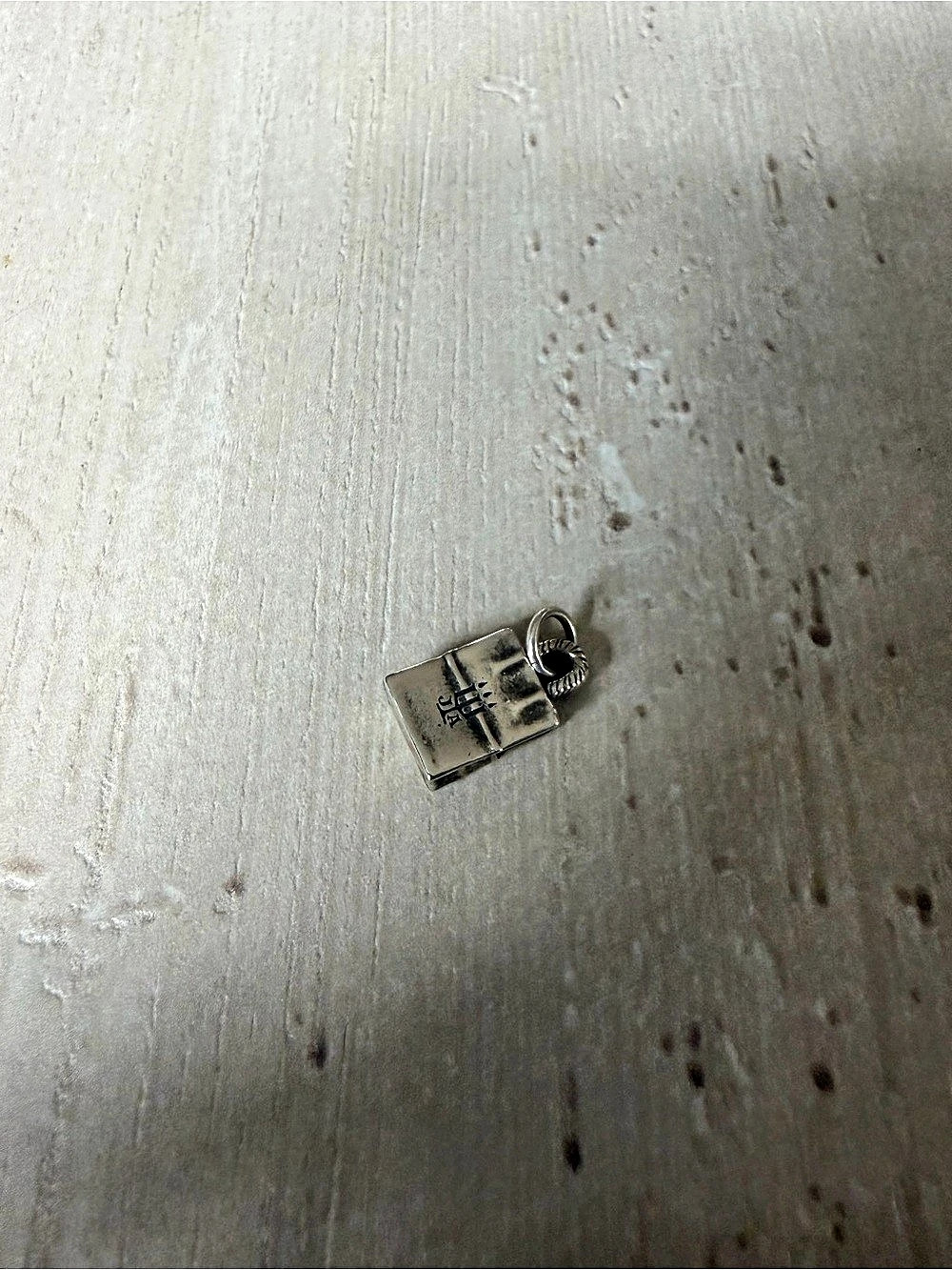 James Avery Shopping Bag Charm Silver